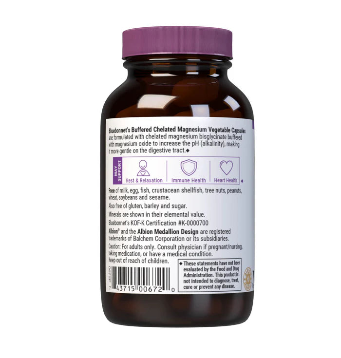 ALBION BUFFERED CHELATED MAGNESIUM 60 VCAPS