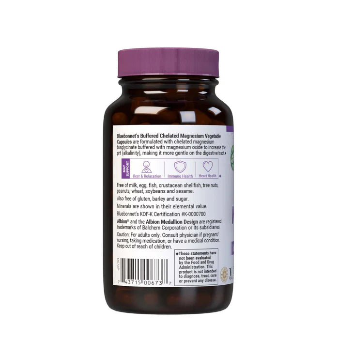 ALBION BUFFERED CHELATED MAGNESIUM 120 VCAPS