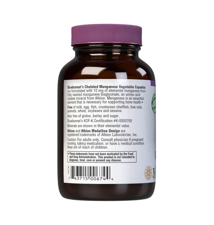 ALBION CHELATED MANGANESE 90 VCAPS