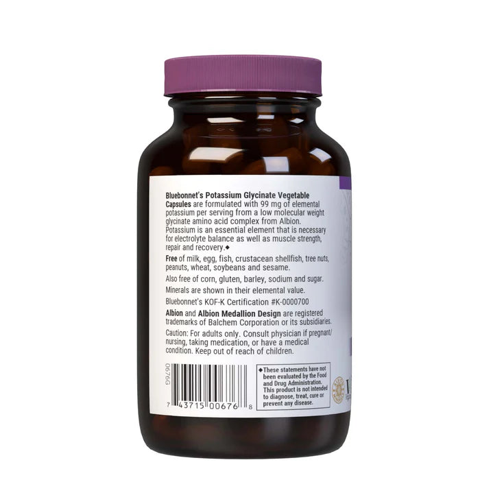 ALBION POTASSIUM GLYCINATE 90 VCAPS