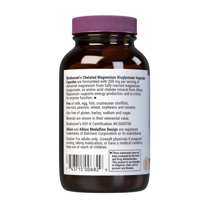 ALBION CHELATED MAGNESIUM 60 VCAPS