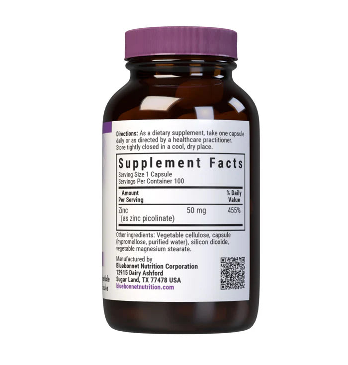 ZINC PICOLINATE 50 mg 100 VCAPS