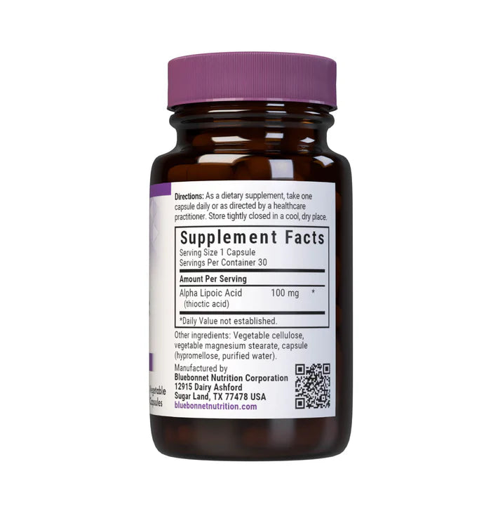ALPHA LIPOIC ACID 100 mg 30 VCAPS