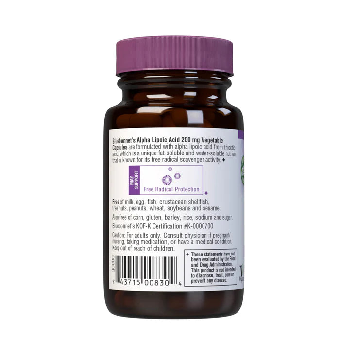 ALPHA LIPOIC ACID 200 mg 30 VCAPS