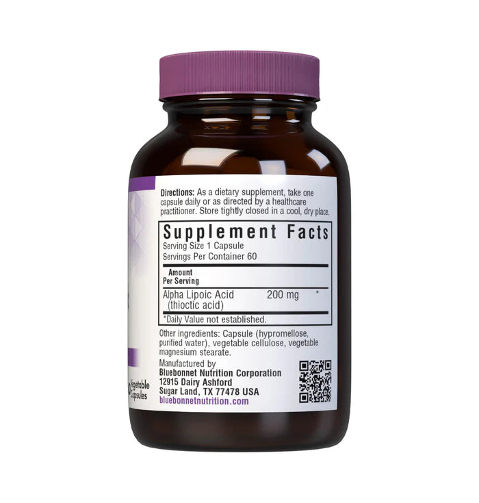 ALPHA LIPOIC ACID 200 mg 60 VCAPS
