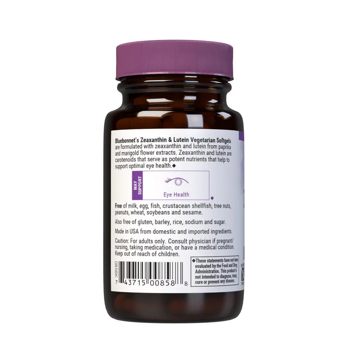 ZEAXANTHIN & LUTEIN 30 V SOFTGELS