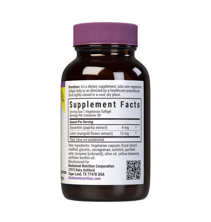 ZEAXANTHIN & LUTEIN 60 V SOFTGELS