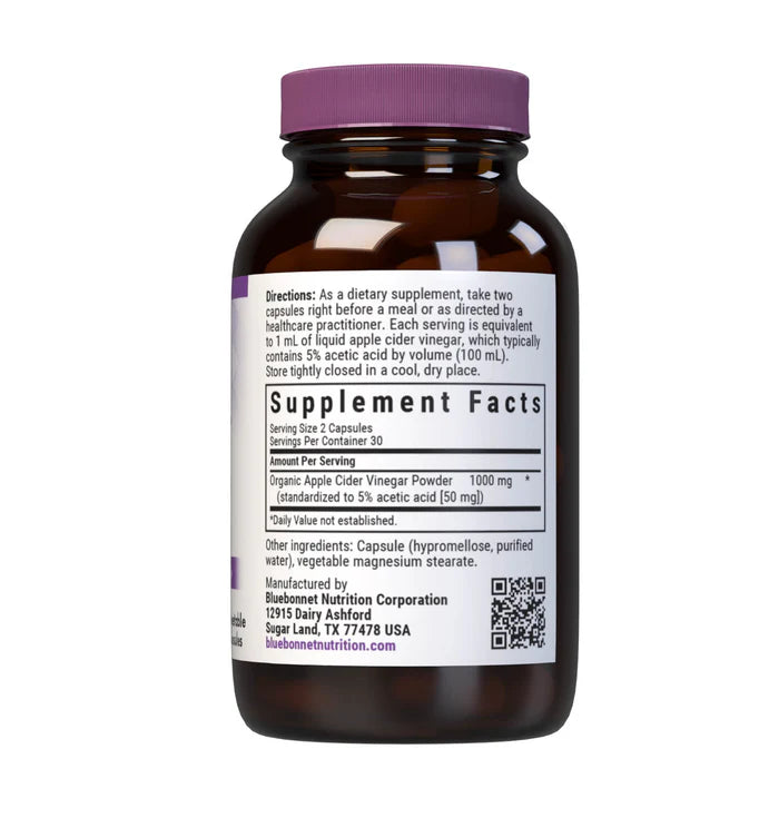 APPLE CIDER VINEGAR 60 VCAPS