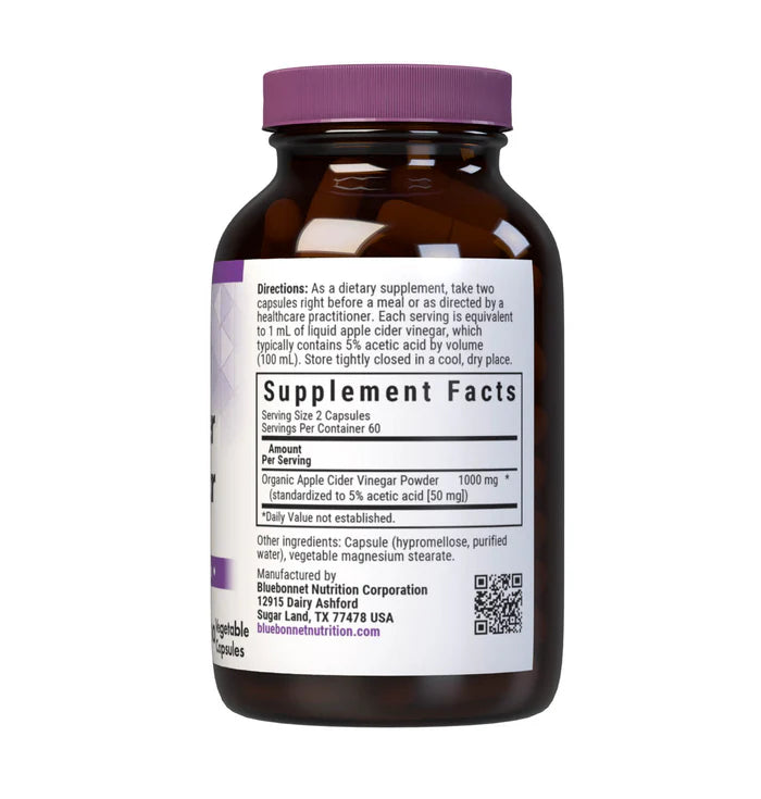 APPLE CIDER VINEGAR 120 VCAPS