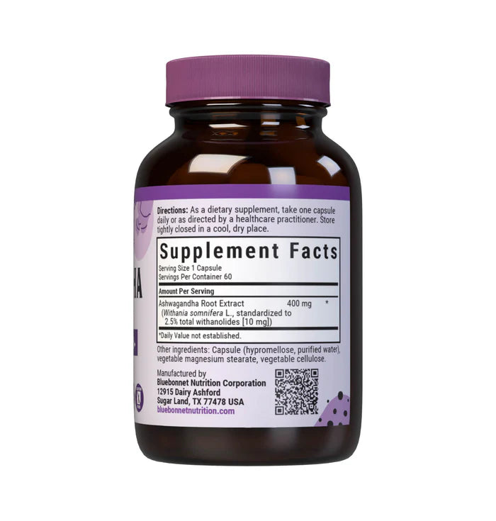 ASHWAGANDHA ROOT EXTRACT 60 VCAPS