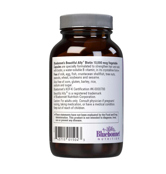 BEAUTIFUL ALLY BIOTIN 10,000 mcg 90 VCAPS