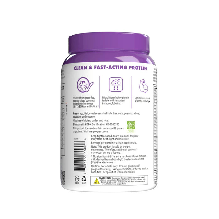 WHEY PROTEIN ISOLATE POWDER 1.1 lb