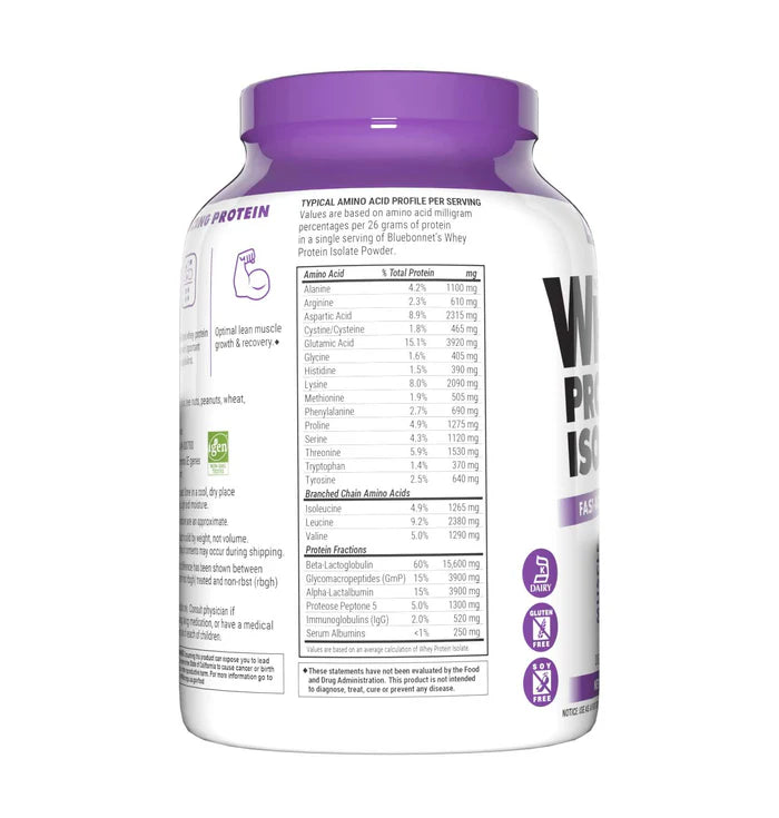 WHEY PROTEIN ISOLATE POWDER 2.2 lbs