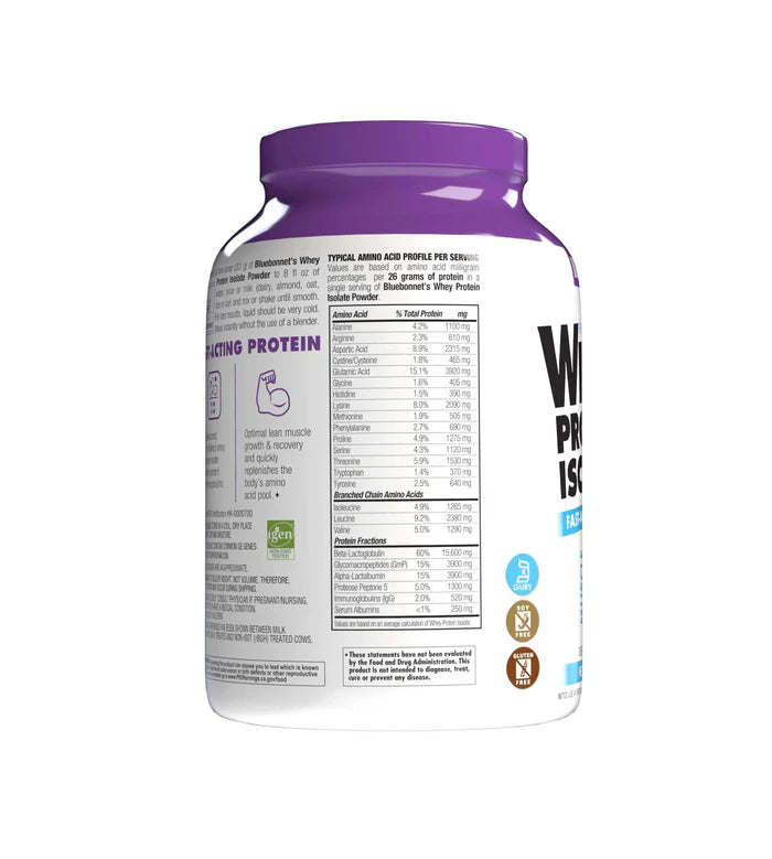 WHEY PROTEIN ISOLATE POWDER FRENCH VANILLA 2 lbs