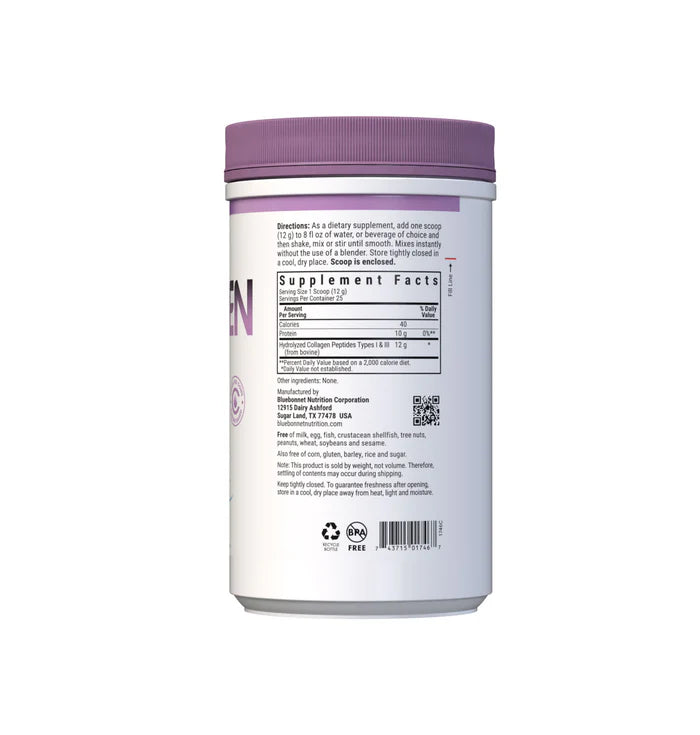 Bluebonnet Hydrolyzed COLLAGEN Powder