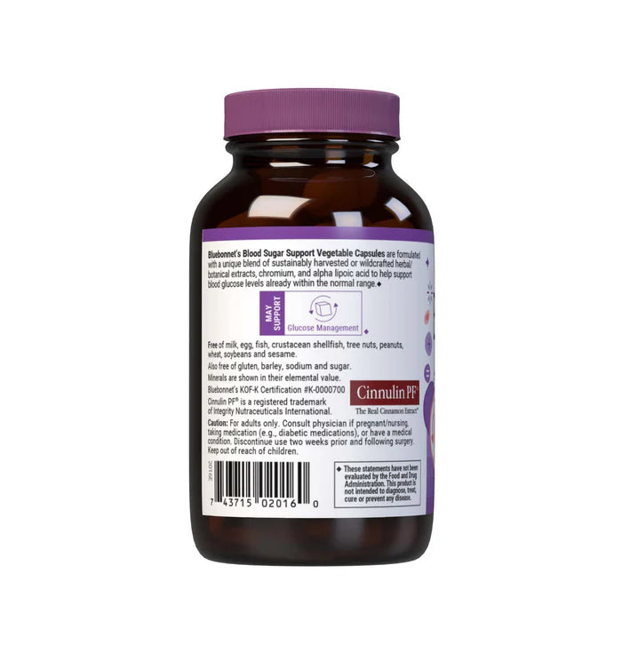 BLOOD SUGAR SUPPORT 60 VCAPS