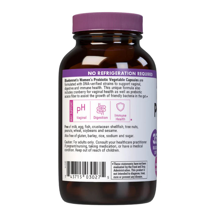 WOMEN'S PROBIOTIC 35 Billion CFU with prebiotic & cranberry