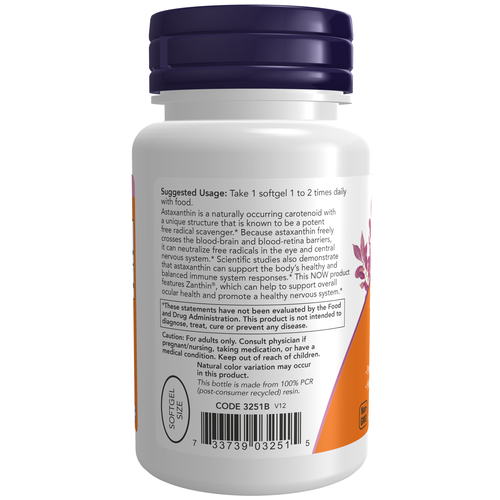 Astaxanthin 4 mg Veggie 60 Softgels