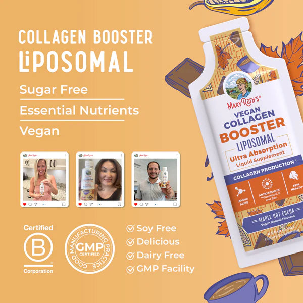 Vegan Collagen Booster Liposomal Pouches 14 pouches - 0.5 oz each