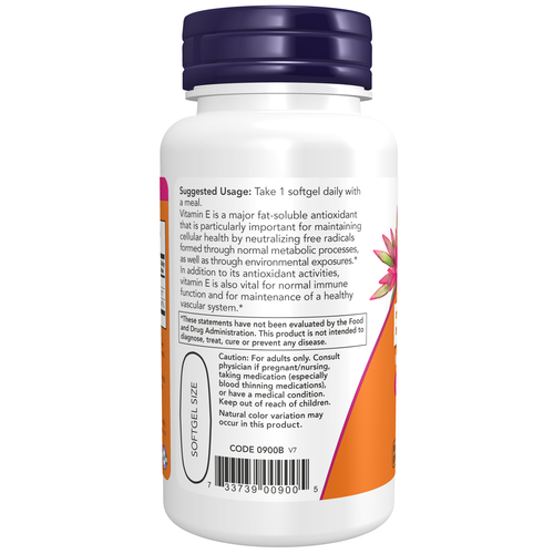 Vitamin E-1000 Mixed Tocopherols 50 Softgels