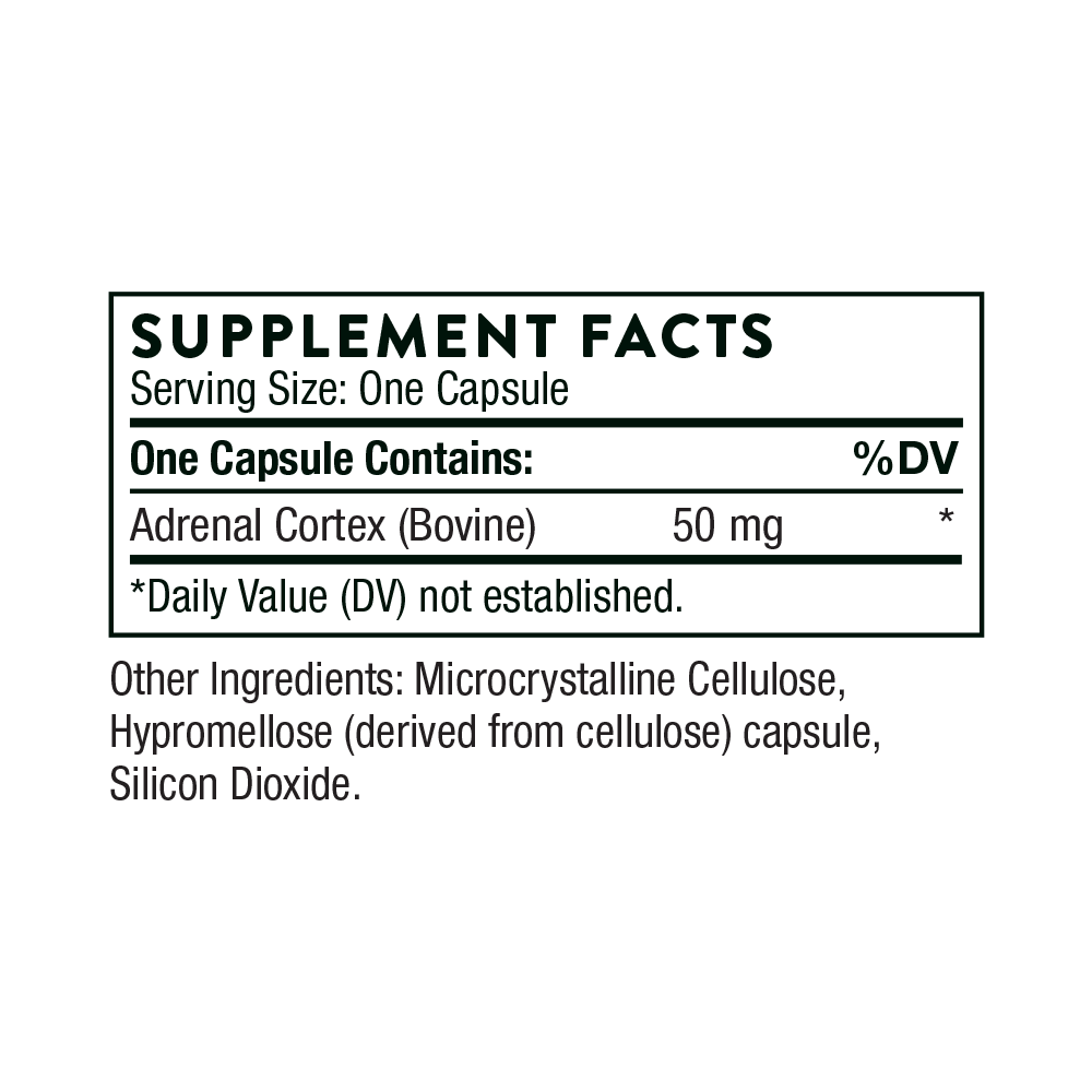 Adrenal Cortex - 60 Capsules
