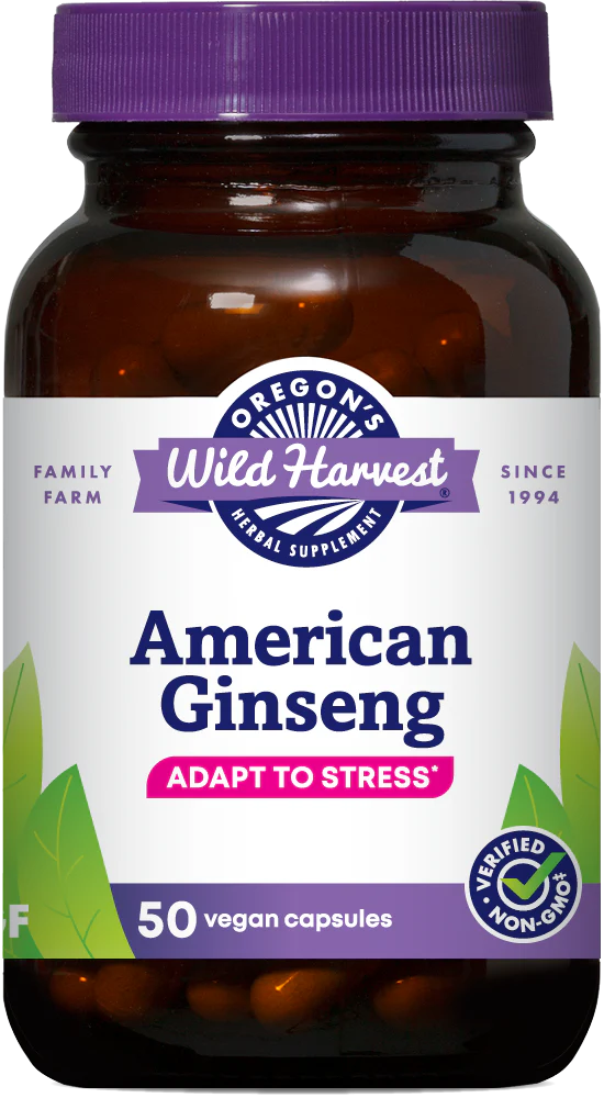 American Ginseng 50 Vegan Capsules