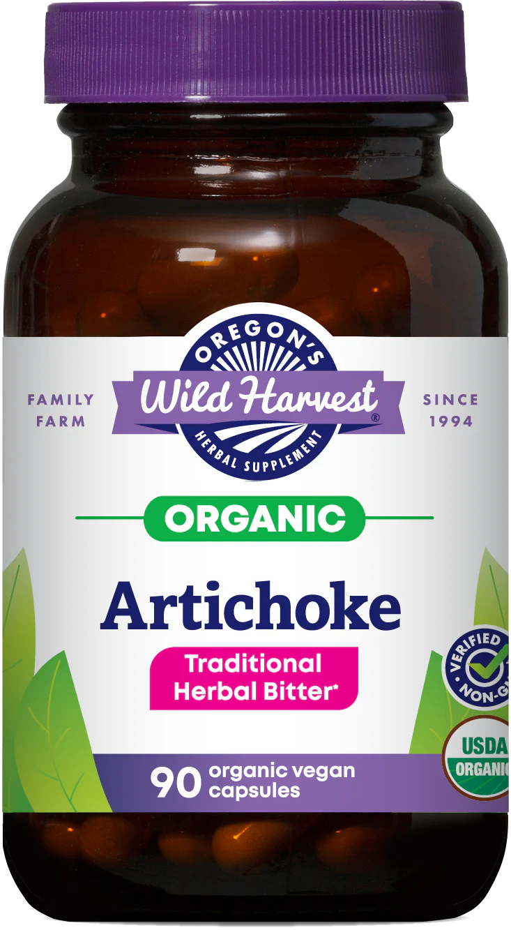 Artichoke 90 Organic Vegan Capsules