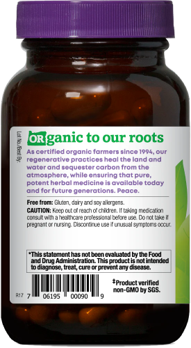 Ashwagandha 90 Organic Vegan Capsules