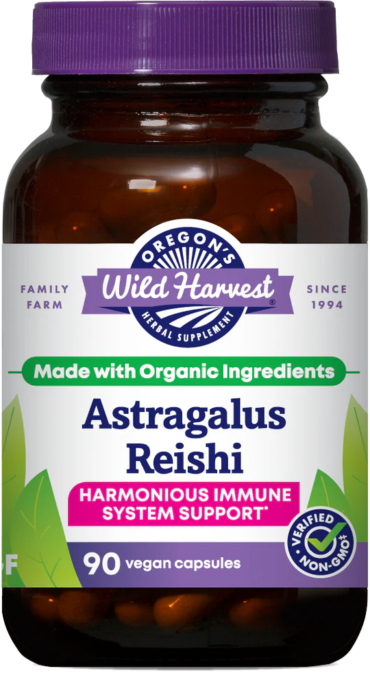 Astragalus Reishi Capsules 90 Ct.