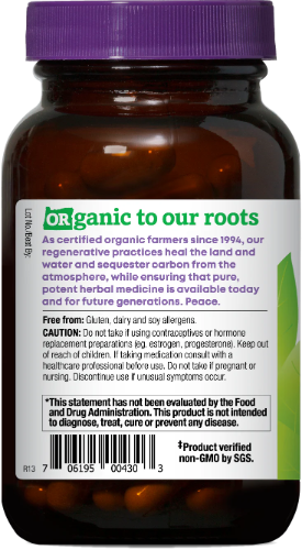 Black Cohosh 90 Organic Vegan Capsules
