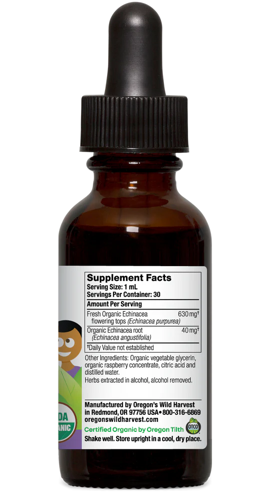 KIDS Echinacea Organic Alcohol-Removed 1 oz.