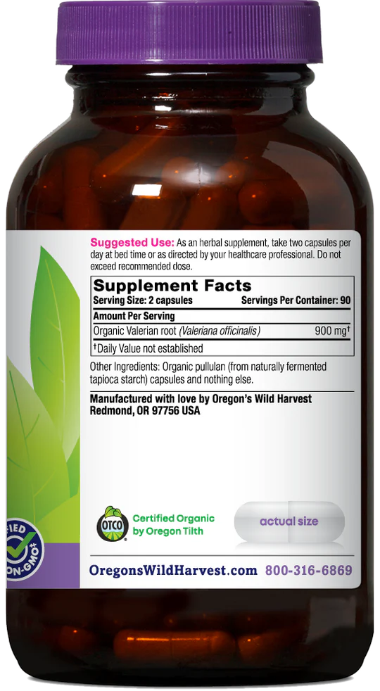 Valerian 180ct Capsules