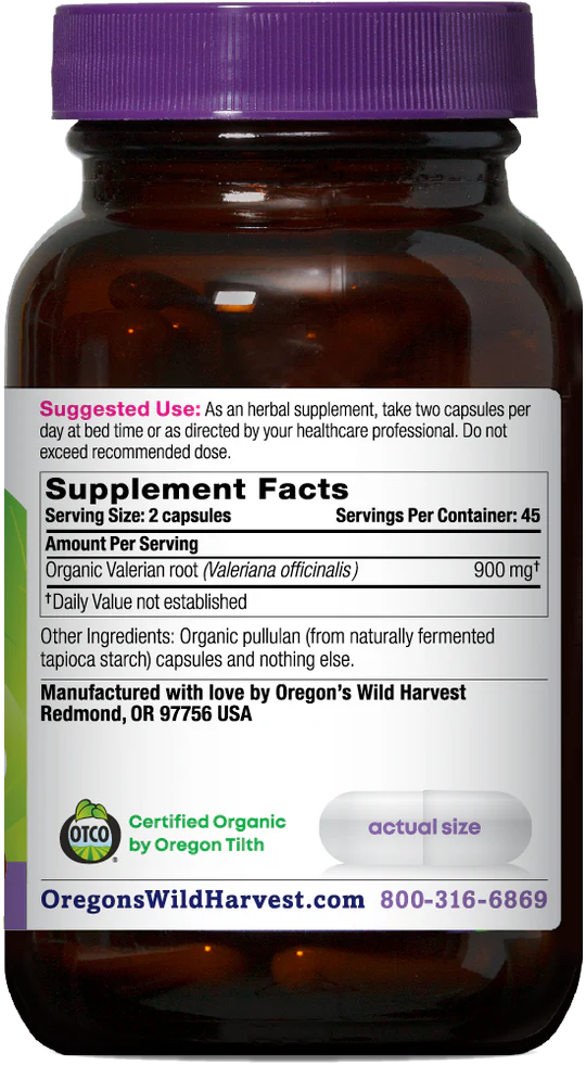 Valerian 90ct Capsules