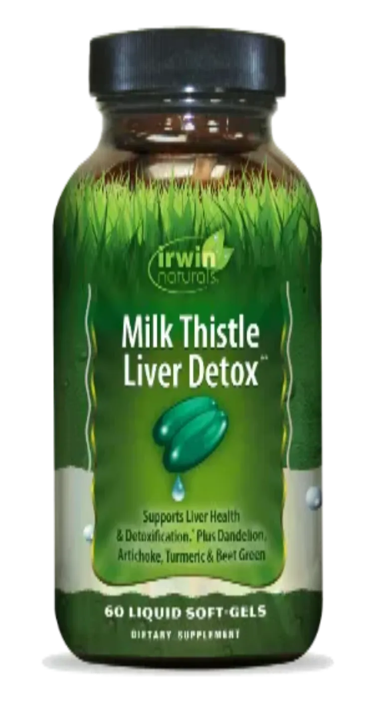 Milk Thistle Liver Detox 60 Liquid Soft-Gels