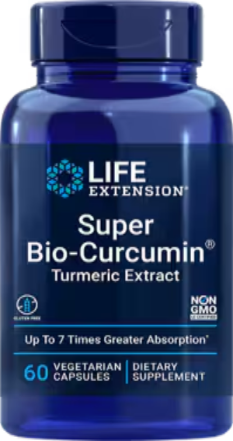 Super Bio-Curcumin Turmeric Extract 400 mg 60 Vegetarian Capsules