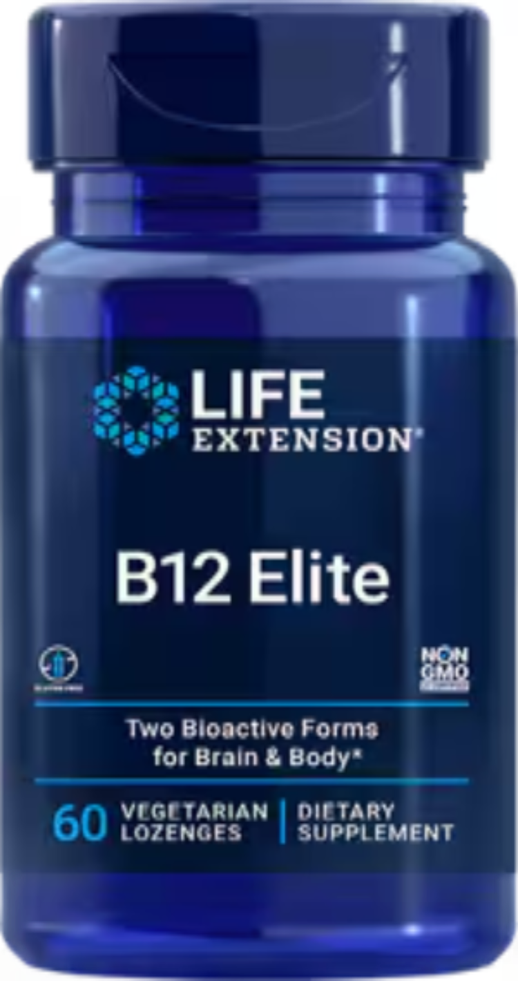 B12 Elite 60 Vegetarian Lozenges