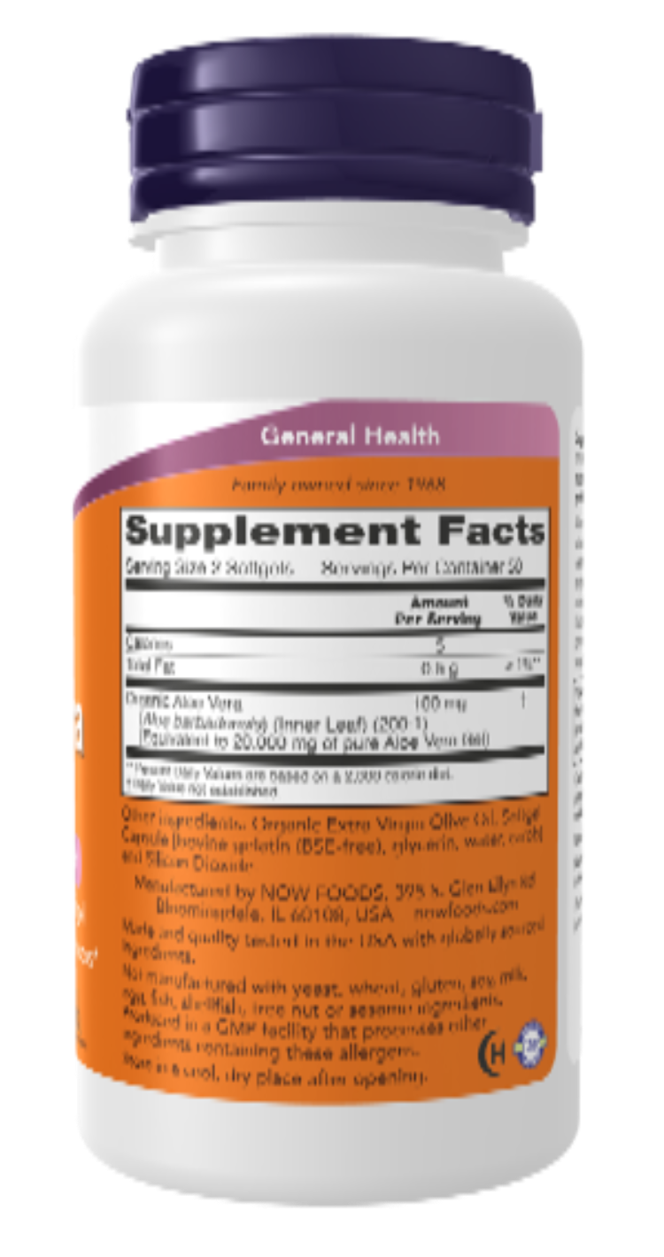 Aloe Vera 10,000 mg 250 Softgels