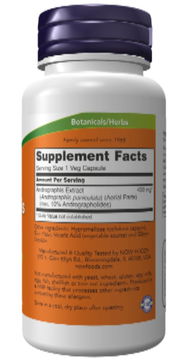 Andrographis Extract 400 mg 90 Veg Capsules