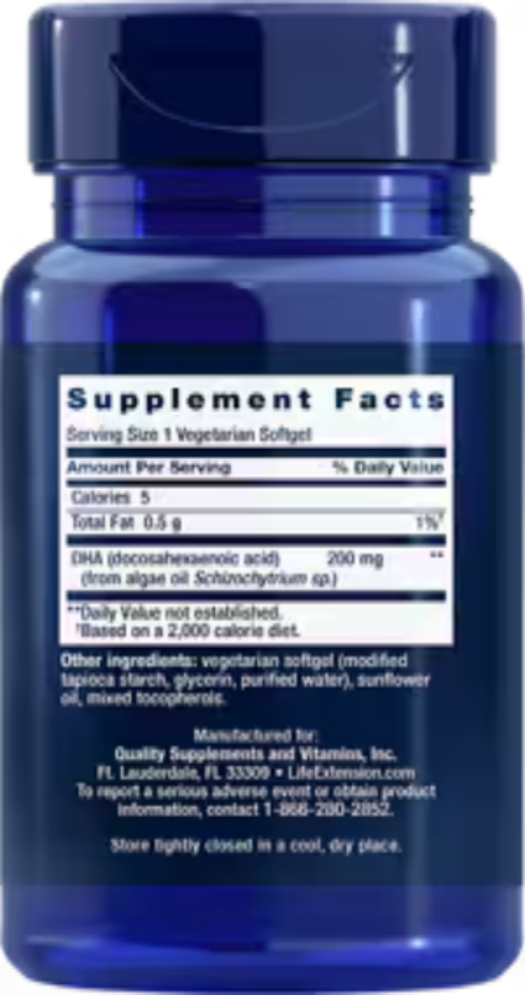 Vegetarian DHA 30 Vegetarian Softgels