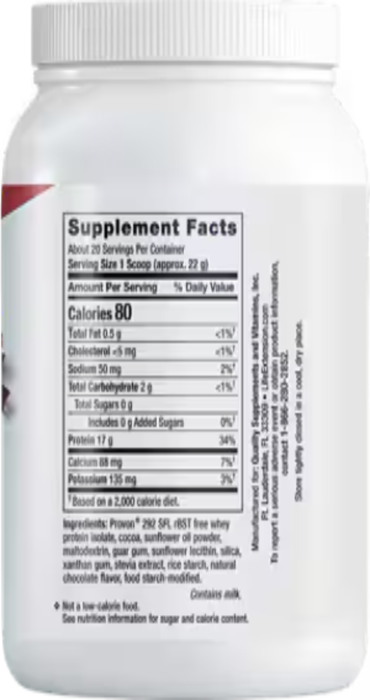 Wellness Code Whey Protein Isolate (Chocolate) 437 Grams