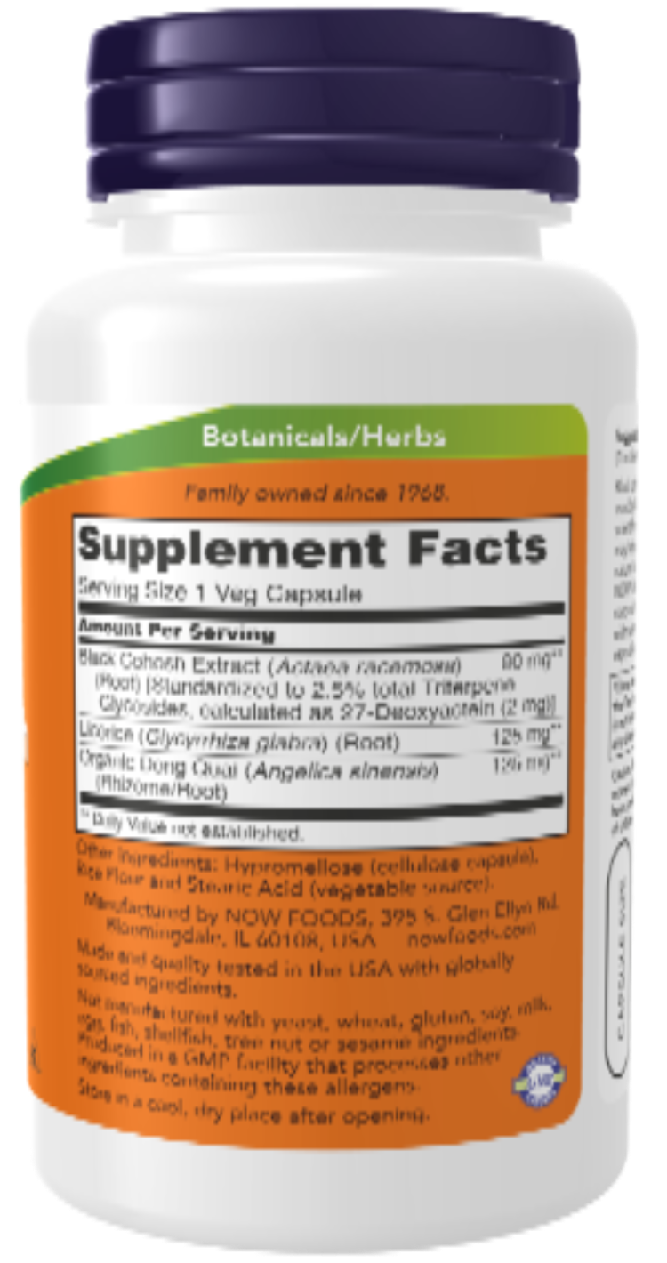 Black Cohosh Root 80 mg 90 Veg Capsules