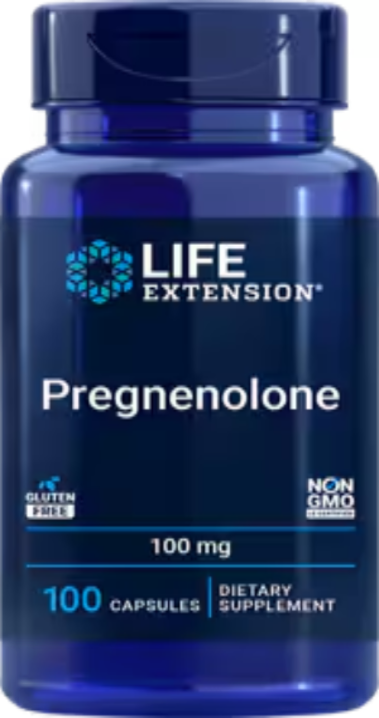 Pregnenolone 100 mg 100 Capsules