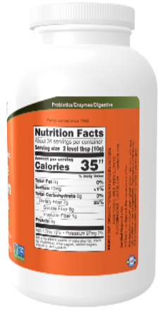 Whole Psyllium Husks Organic 12 oz