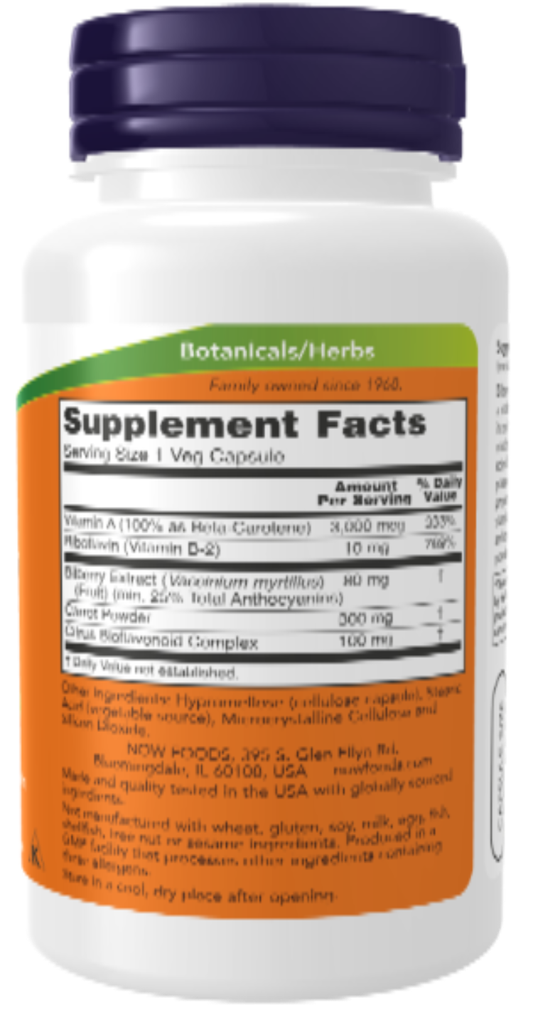 Bilberry Complex 100 Veg Capsules