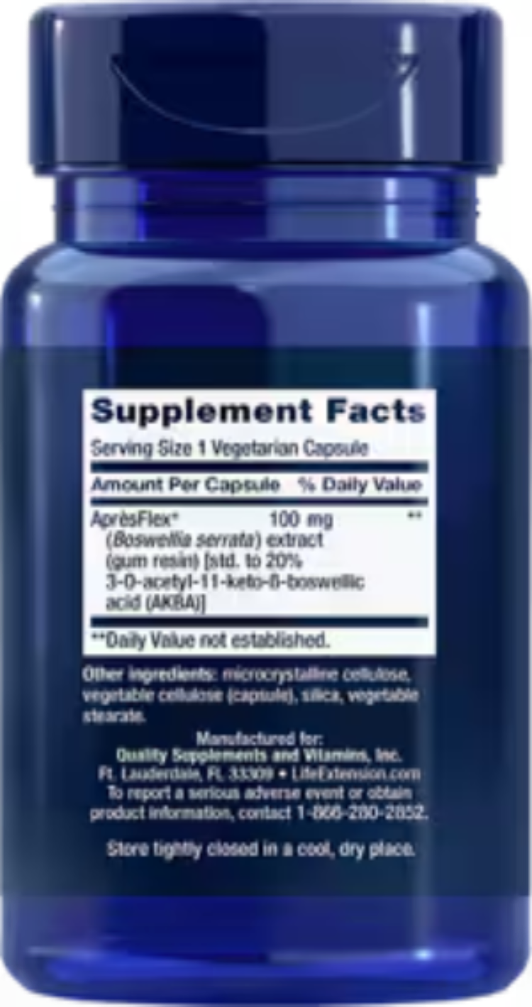 5-LOX Inhibitor with AprèsFlex 100 mg 60 Vegetarian Capsules