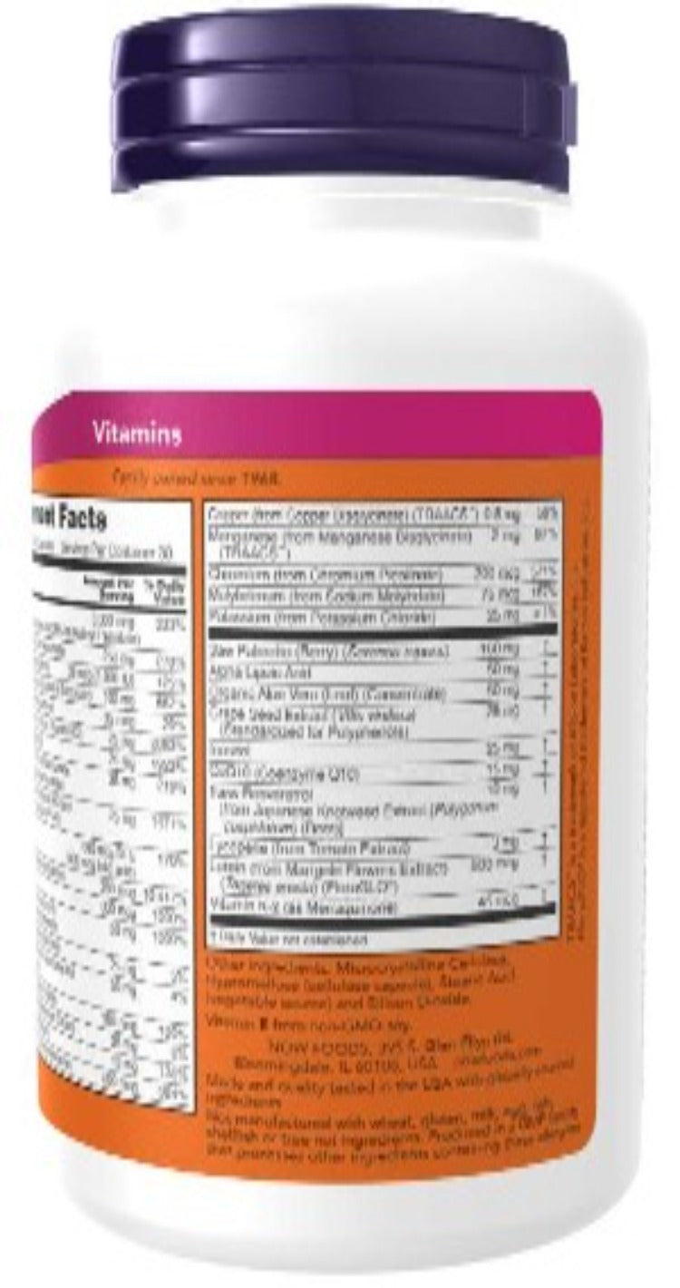 ADAM Men's Multiple Vitamin 90 Veg Capsules
