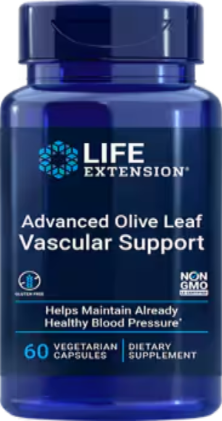 Advanced Olive Leaf Vascular Support 60 Vegetarian Capsules