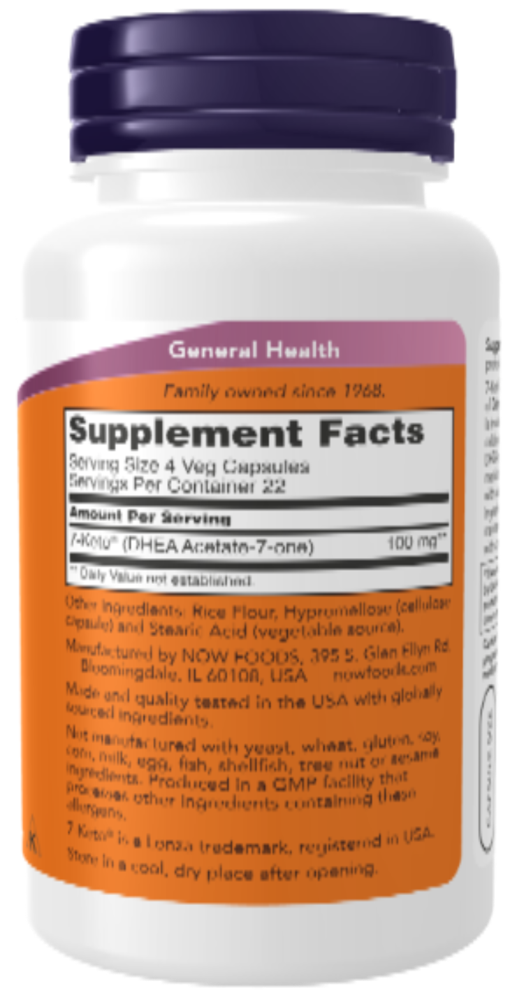 7-KETO 25 mg 90 Veg Capsules