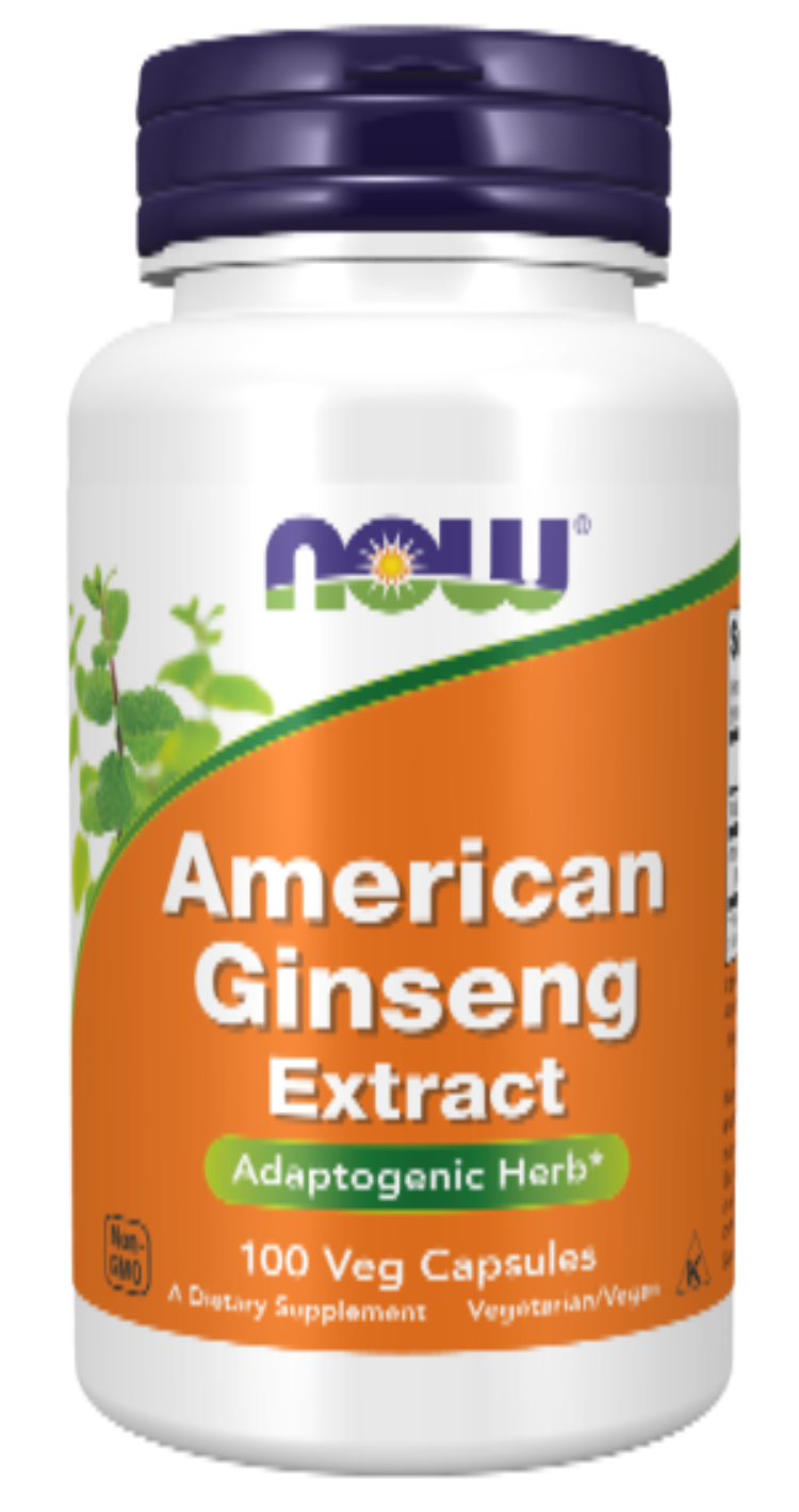 American Ginseng Extract 100 Veg Capsules