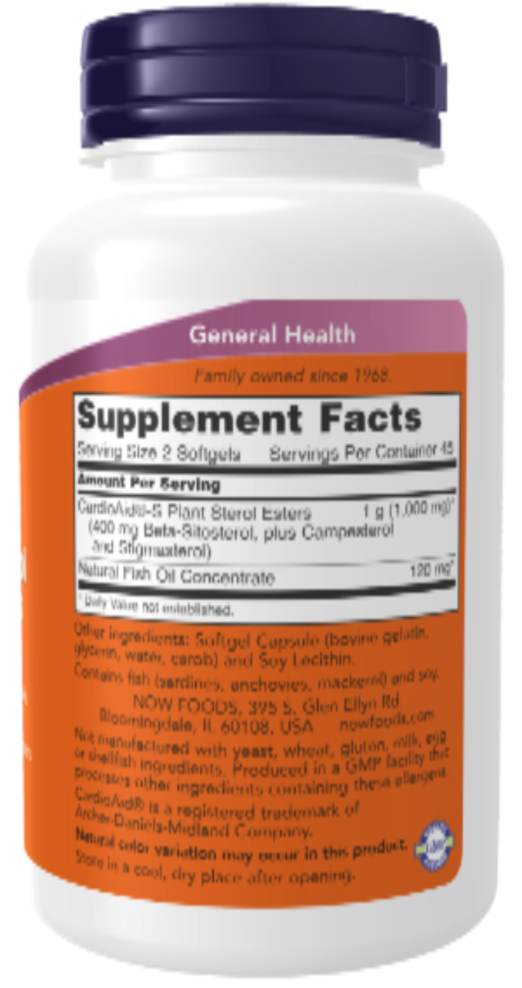 Beta-Sitosterol Plant Sterols 90 Softgels
